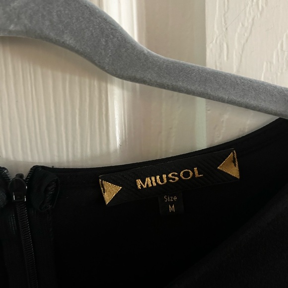 Miusol Black Cocktail Dress Women’s - Picture 5 of 5
